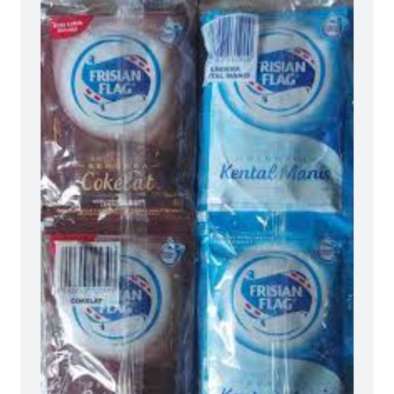 

susu kental manis frisian flag sachet 1 fenteng isi 6 pcs
