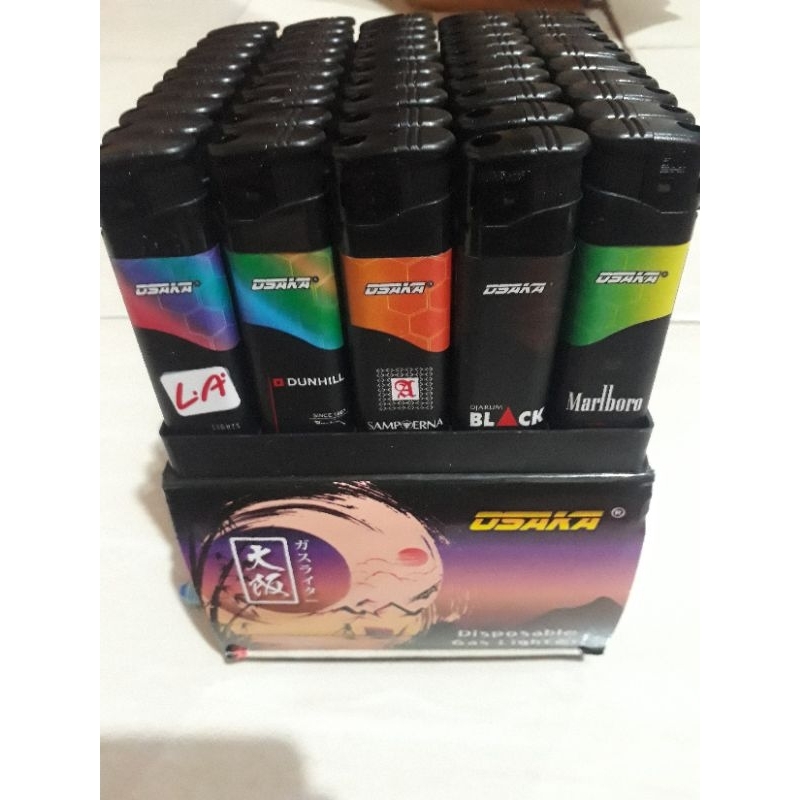 Korek Gas Magnet 50pcs OSAKA