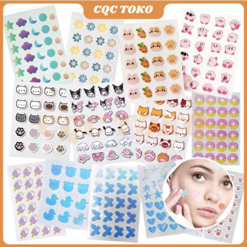 Colored Pimple Stickers Invisible Pimple Marks Acne Patch