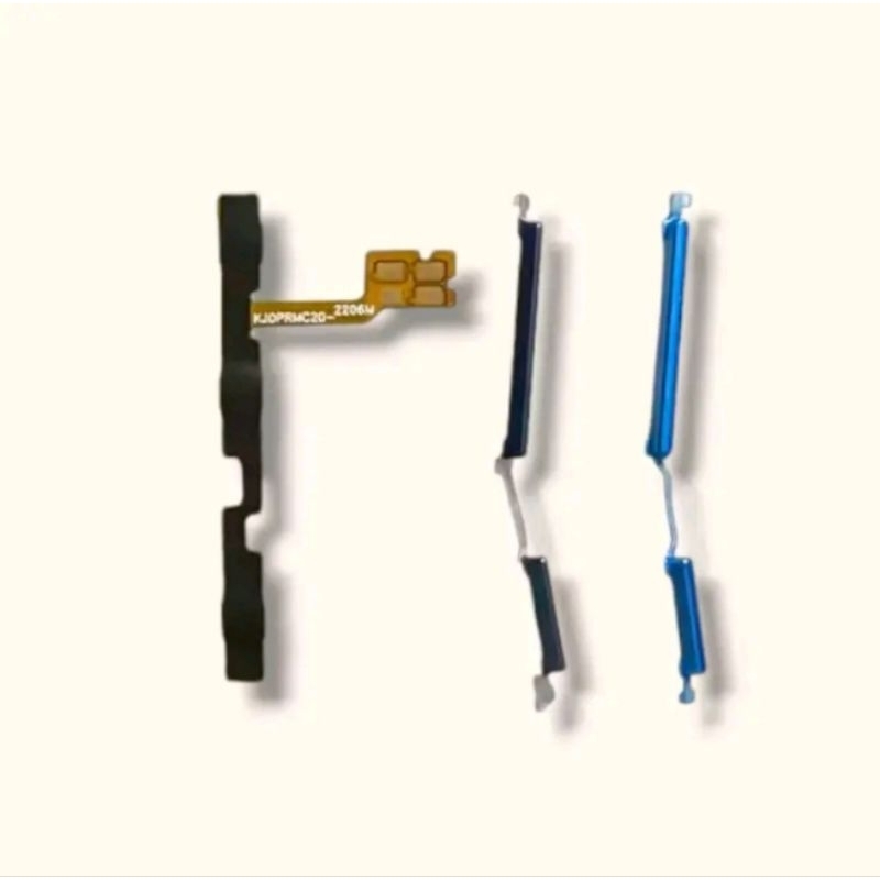 1SET TOMBOL FLEKSIBEL ON OFF VOLUME REALME C20 ORIGINAL TOMBOL FLEKSIBEL ON OFF VOLUME REALME