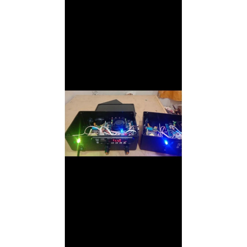 Power amplifier mini Bass gleeerrr mantap