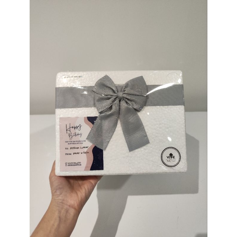 

Hamper gelato 20 cups sterofoam