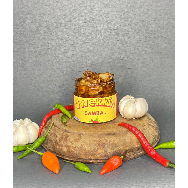 

Sambal Cumi enak gurih dan praktis 150gr Makanan