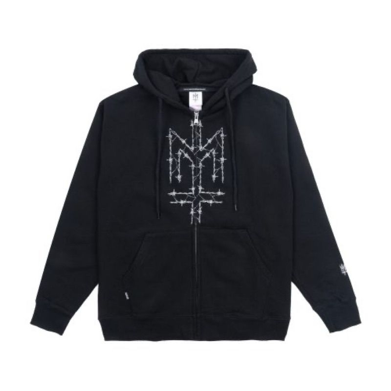 Zip Hoodie Maternal Disaster "BARBALS" - L