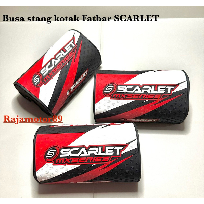 Busa stang Fatbar Scarlet Racing / Busa stang kotak Scarlet