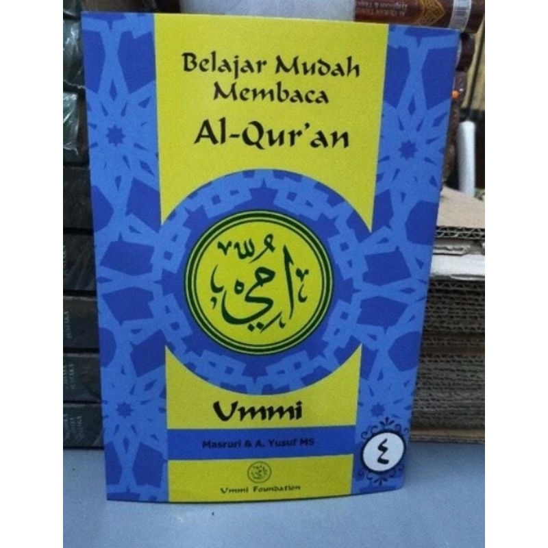 Buku Belajar Mudah Membaca Alquran Metode Ummi Jilid 4