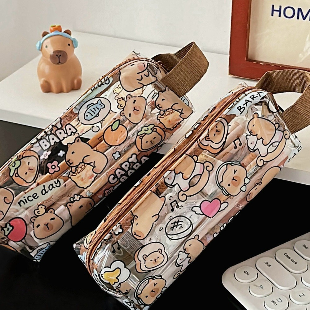 

CAPYBARA PENCIL CASE & ERASABLE PEN - TEMPAT PENSIL PULPEN ALAT TULIS SEKOLAH