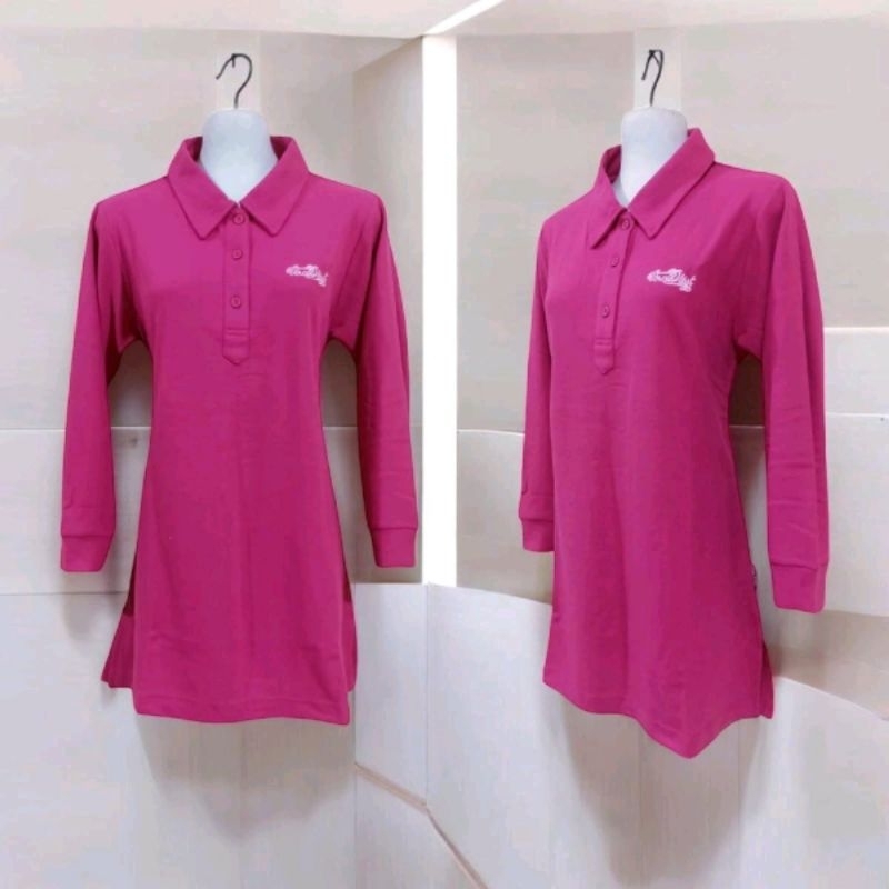 Tunik Polos Combi Uncle West Warna Pink Fanta