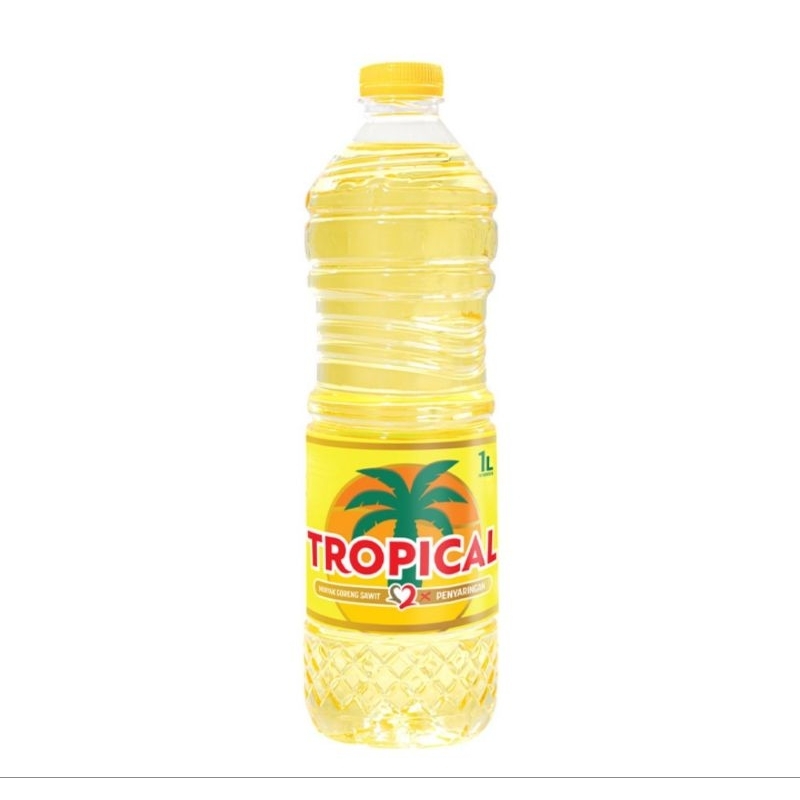 

Tropical minyak goreng botol 1 liter