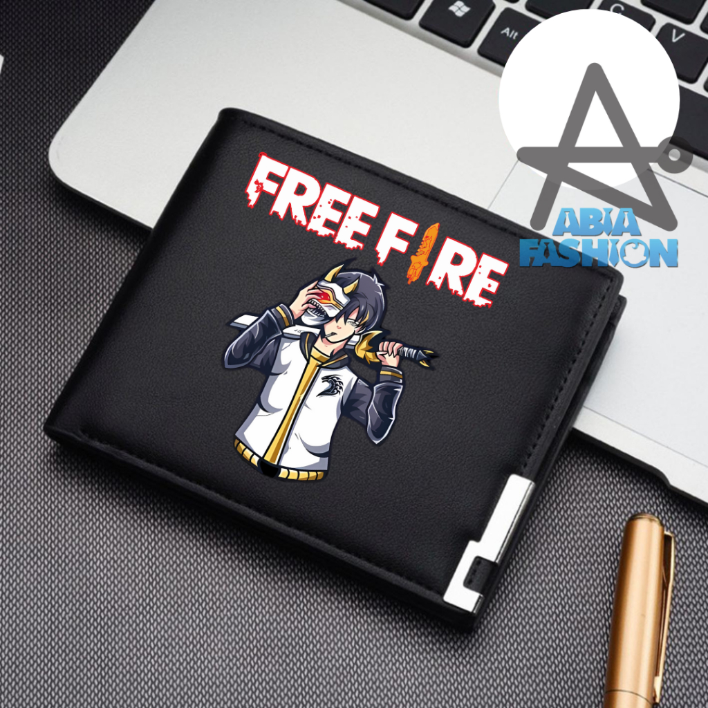 Dompet Wallet SKIN FREE FIRE dompet kulit sintetis