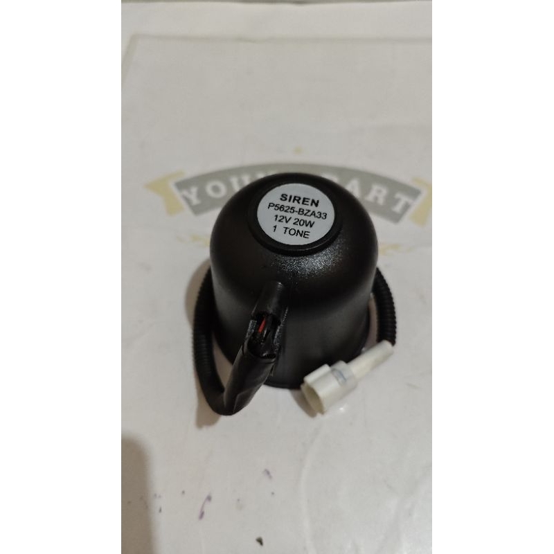 Sirine Torn Toa 1 Nada 20W 12V Alarm 1 Tone Avanza  Universal  Robahan potong Soket Original