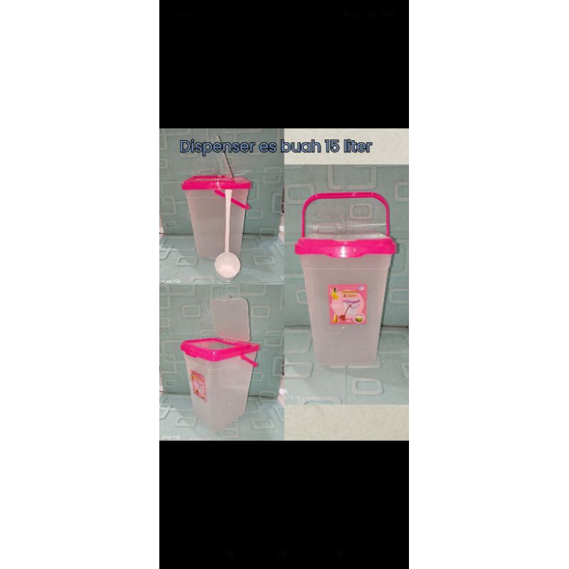 Toples Air + Gayung 15 Liter (LOVENIA)15 Liter