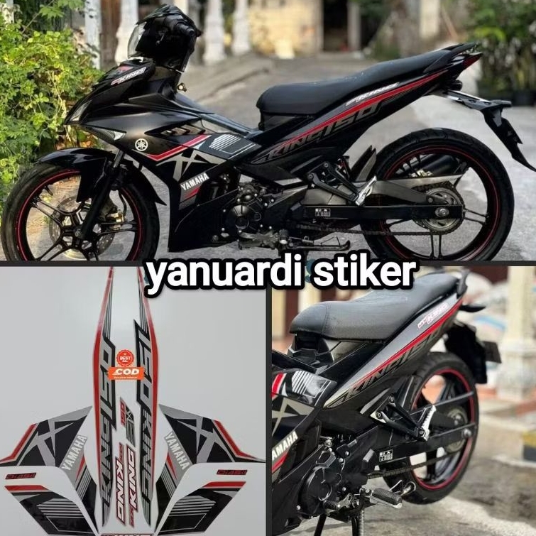 STRIPING STIKER LIST YAMAHA MX KING 150 TAHUN 2017 STIKER MX KING MALAYSIA SERIES 2017