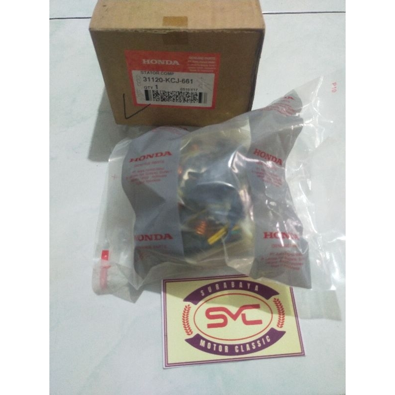 31120-KCJ-661 spull spool spol spul assy stator tiger 2000 tilam tilas ORI AHM