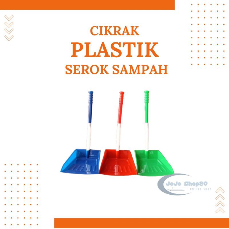 Cikrak Plastik/ Serok Sampah Plastik