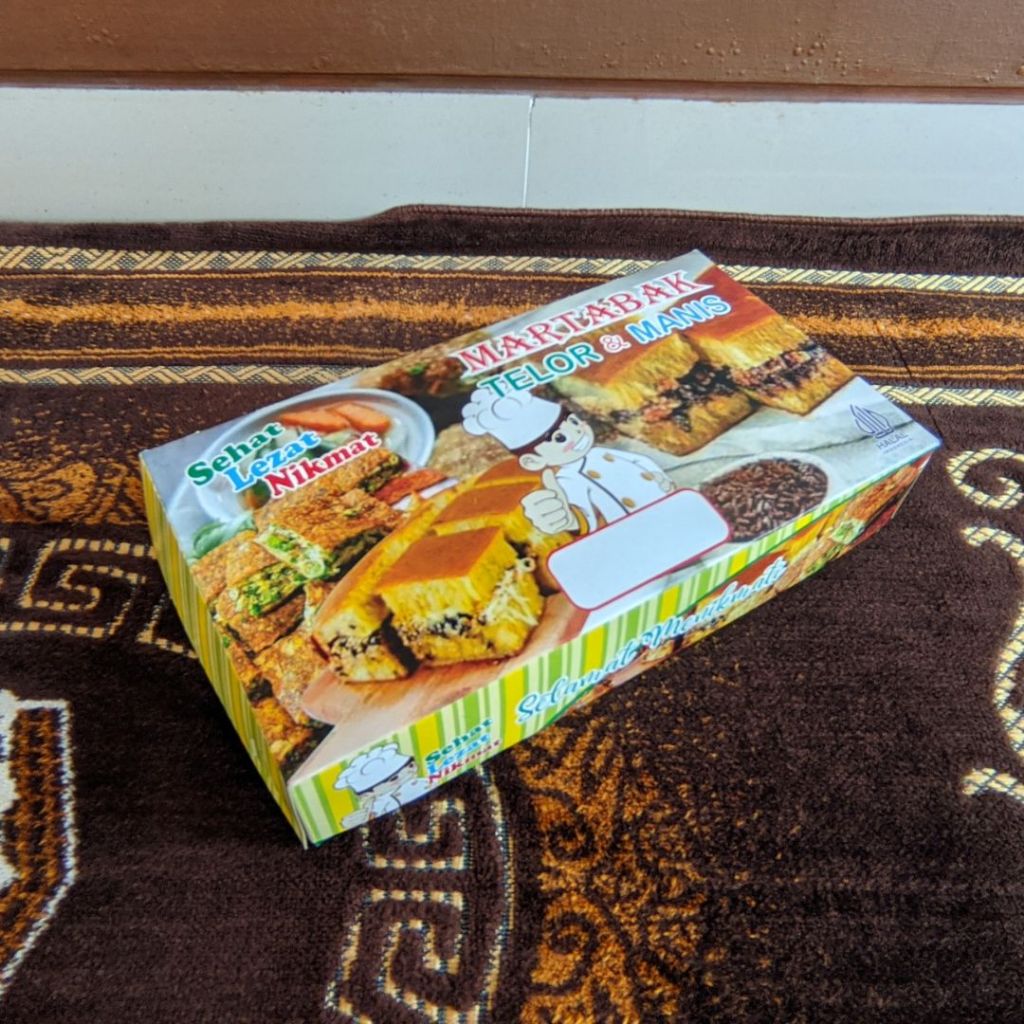 Dus Martabak Manis dan Martabak Telur ( Tidak Laminasi ) | Dus Martabak Custom | Bahan Duplex