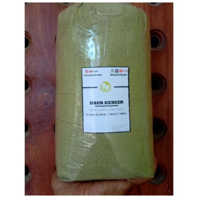 

bubuk daun kersen murni tanpa campuran1 kg