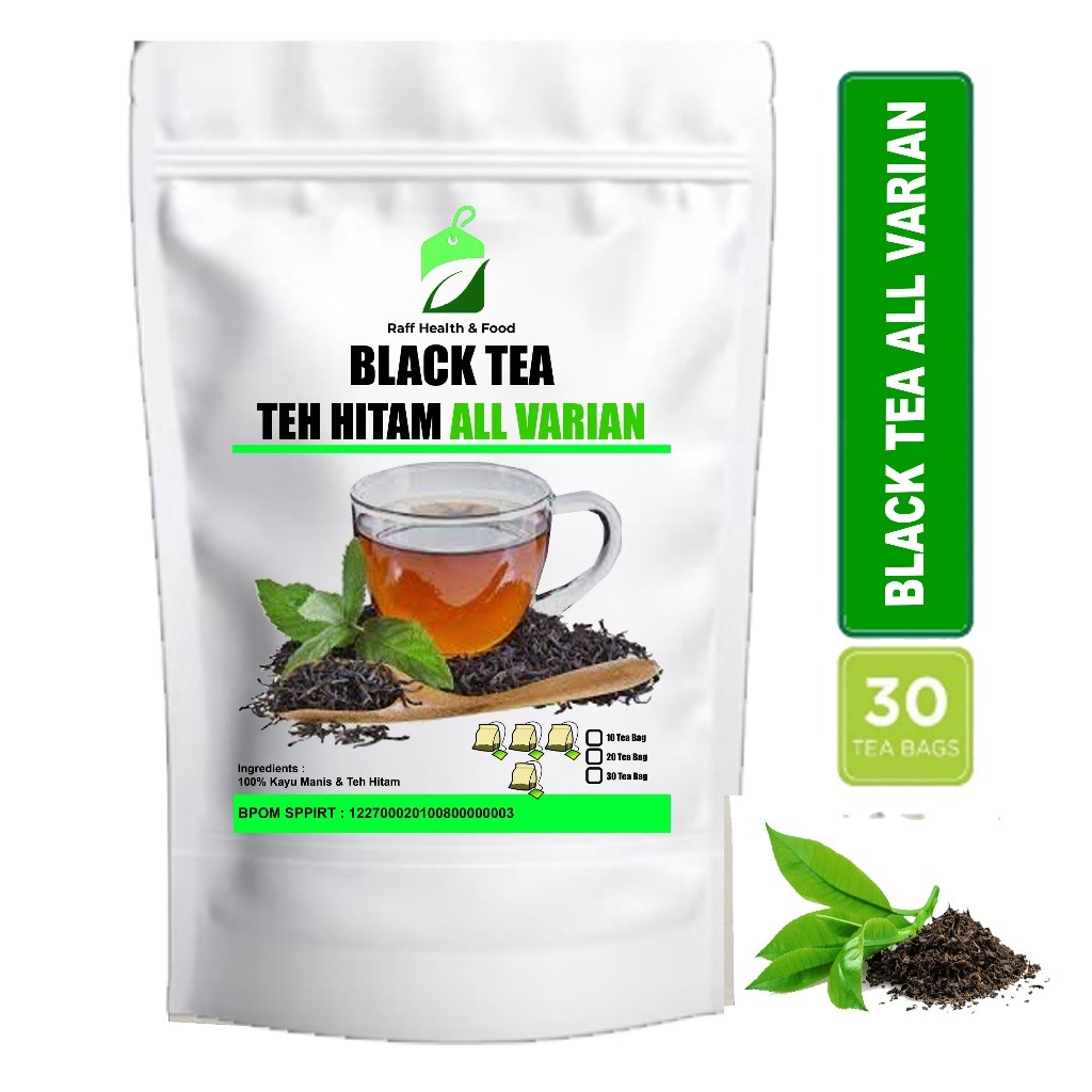 

Black Tea Premium All Varian Isi 30 Tea Bag Teh Hitam Kualitas Premium
