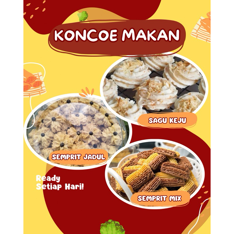 

KUE SAGU KEJU/KUE SEMPRIT 500 GRAM