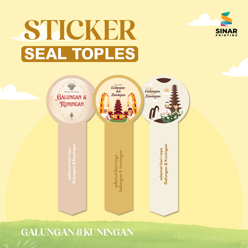 

SINAR PRINTING - STICKER SEAL TOPLES GALUNGAN & KUNINGAN - STICKER TOPLES - STICKER CUSTOM - GALUNGAN & KUNINGAN
