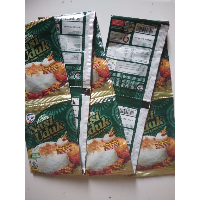 

Kobe Bumbu Aduk Nasi Uduk Kemasan 1 Renceng isi 10 Sachet