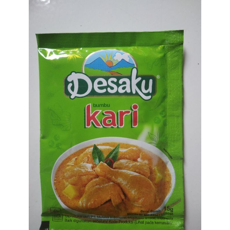 

Bumbu Kari Desaku Kemasan 1 Sachet