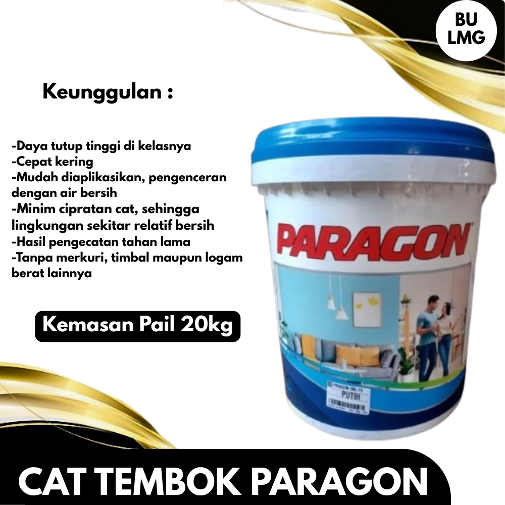 Cat Paragon || Paragon 20Kg || Paragon Cat Tembok 20Kg [Paragon Putih 20Kg]