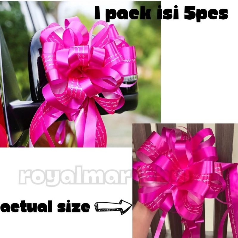 

pita tarik flower 5cm wedding