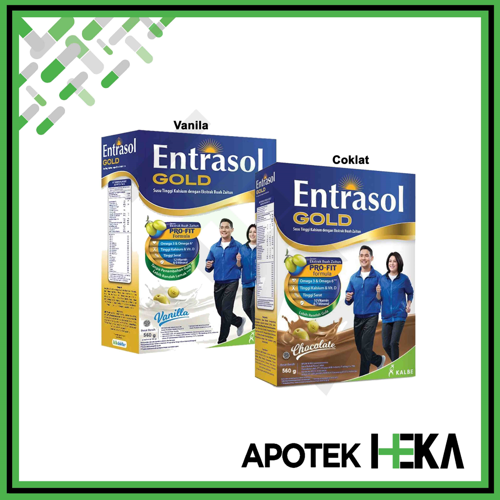 

Entrasol Gold 560 g - Susu Tinggi Kalsium [TANGERANG]