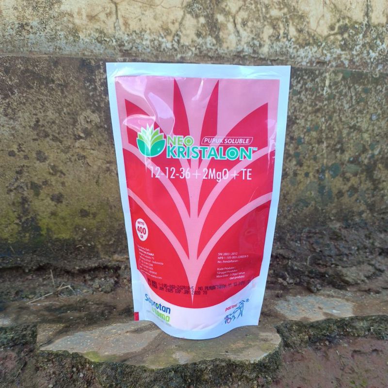 Pupuk Neo kristalon merah 400 gram