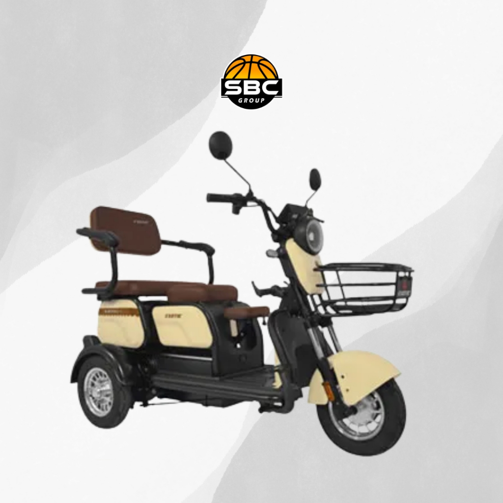 MOTOR LISTRIK RODA 3 EXO SIERRA CREAM