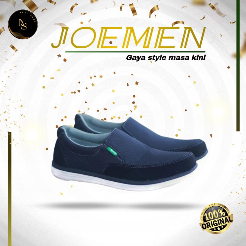 Sepatu Kerja Kantor Slip on Casual Kasual Fashion Pria Cowok Laki-laki Berkualitas JOEMEN J 29 Origi