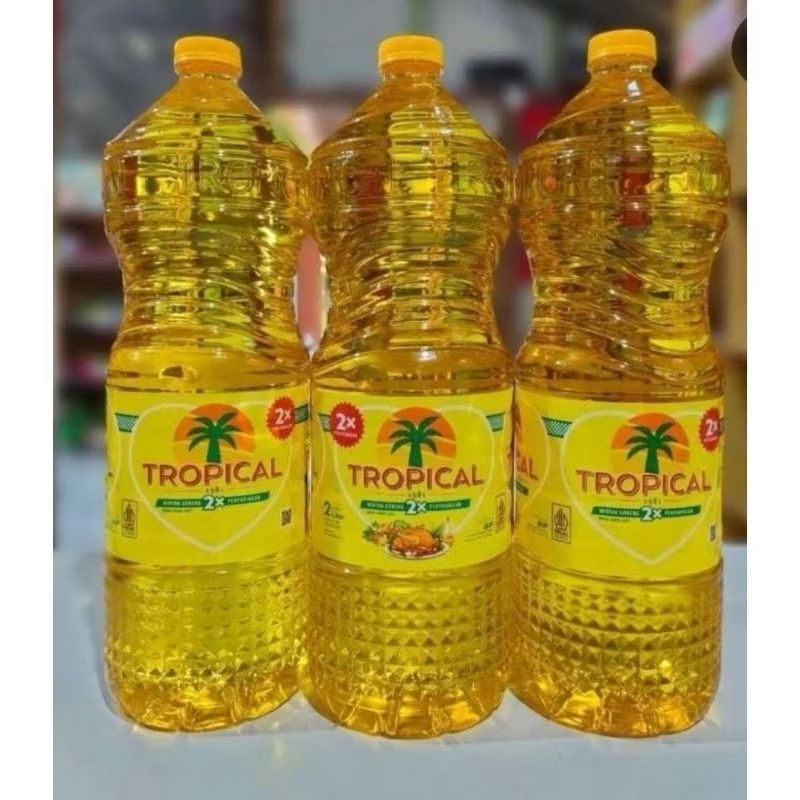 

minyak goreng tropical 2liter 1slop