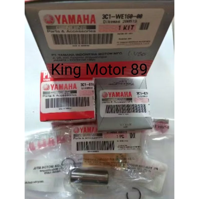 Piston kit seher ring seher VixionVixion new MX king original ygp