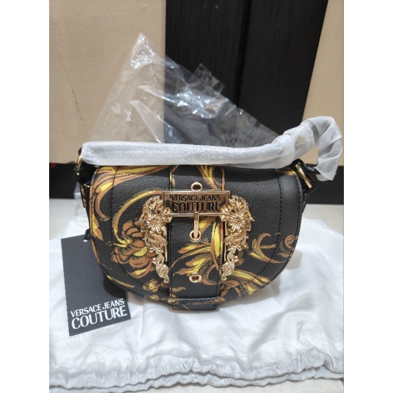 Versace Jeans Couture Printed Top Handle Bag