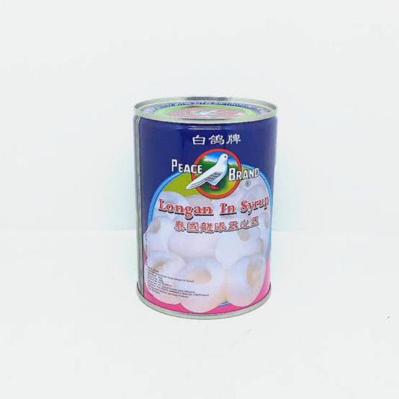 

PEACE BRAND LONGAN IN SYRUP 565 GRAM