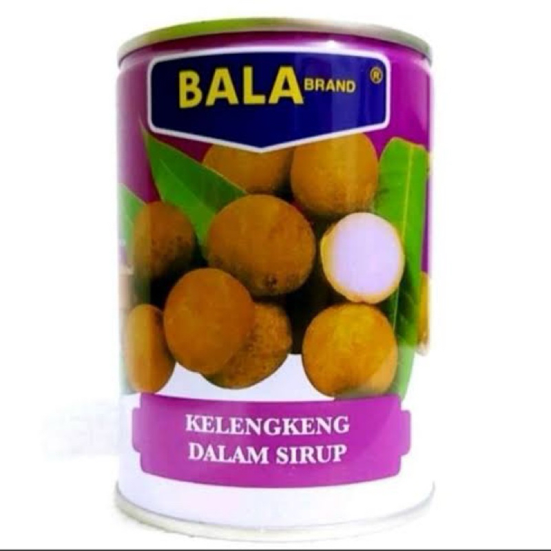 

BALA BRAND LONGAN 565GRAM / BUAH KELENGKENG KALENG