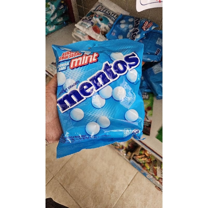 

Permen Mentos, Chikory, Lazery, Relaxa, Babol chupa, Yupi, Tamari, Kopiko, Jahe 61, Foxs (Pack)