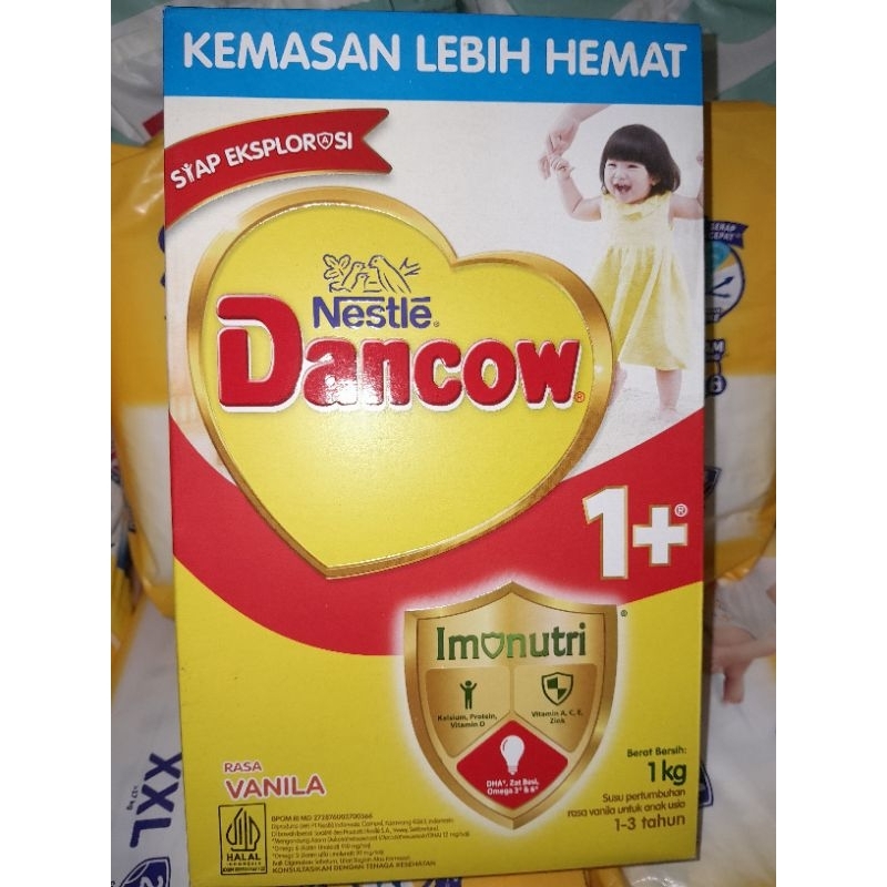

Susu dancow kemasan 1kg vanila dan madu lebih hemat