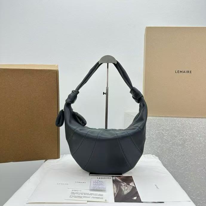 Lemaire FORTUNE Songbag Shoulder Bag Sheepskin Blue 8849