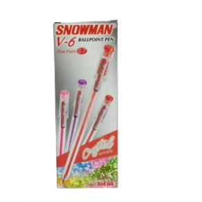 

Pulpen Snowman V-6 Crystal Series 0.7 mm