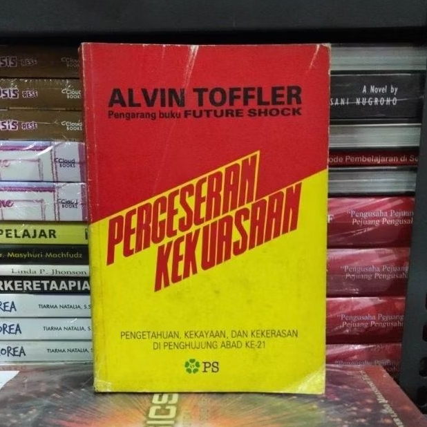 Buku Original PERGESERAN KEKUASAAN ALVIN TOFFLER