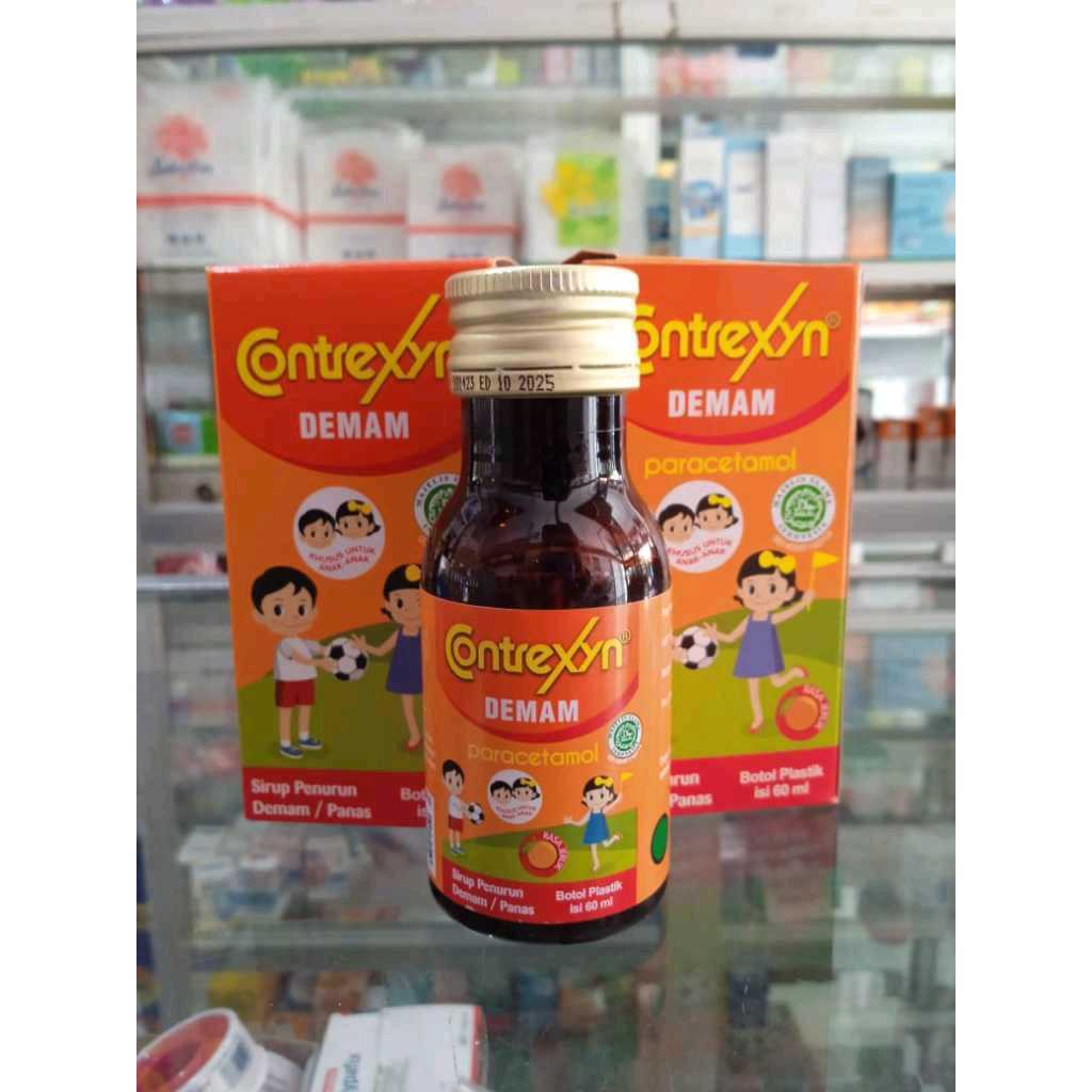 CONTREXIN SIRUP 60 ML CONTREXYN SYRUP 60 ML OBAT DEMAM RASA JERUK