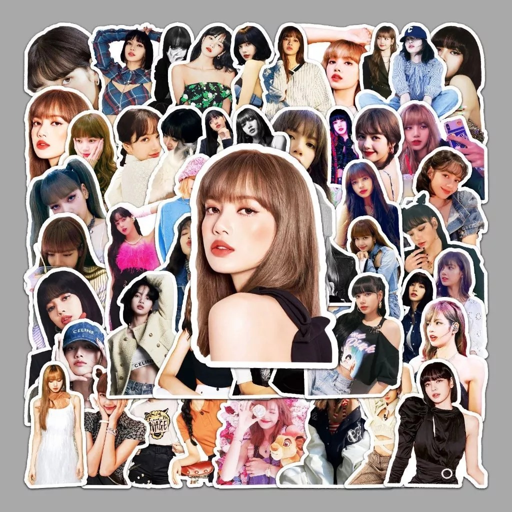 

Sticker BLACKPINK Lisa Isi 50pcs / Sticker Blackpink Sticker BLACKPINK Lisa Isi 50pcs - Stiker K-Pop Premium untuk Dekorasi Laptop, Handphone, Buku, dan Koleksi BLINK