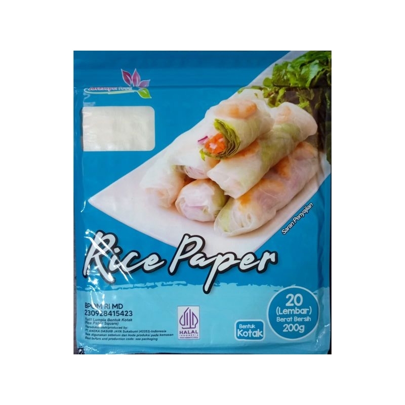 

rice paper kotak 200g vietnam kulit lumpia