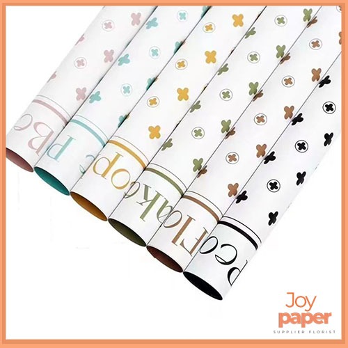 

Kertas buket bunga motif silang Kertas Cellophane Flower Wrapping KB6168