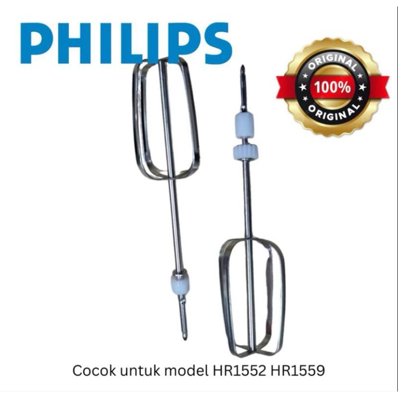 Ay00 PHILIPS HAND MIXER HR-1552/DAILY COLLECTION HAND POWERFULL