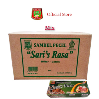 

Sari Rasa - Sambal Pecel Mix 20 Pack x (3x200 gr) Kemasan Oleh-oleh - 1 Karton