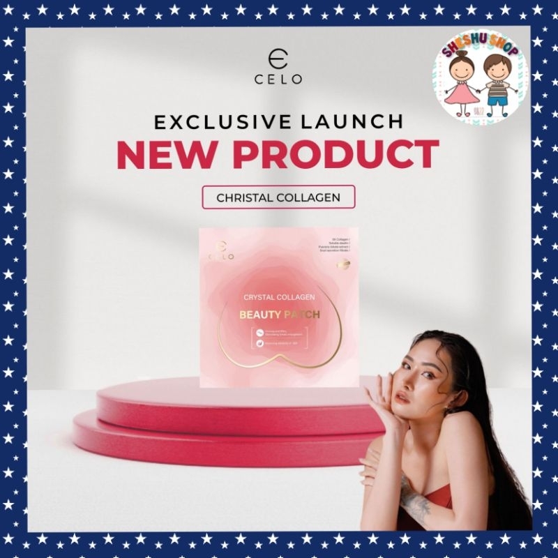 READY CELO CRYSTAL COLLAGEN BEAUTY PATCH MASKER TETONG PERAWATAN PAYUDARA CELO BEAUTE