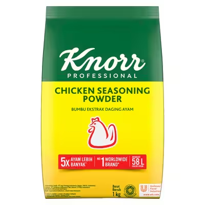 

KNORR Professional Chicken Seasoning powder 1kg bumbu masakan rasa ayam